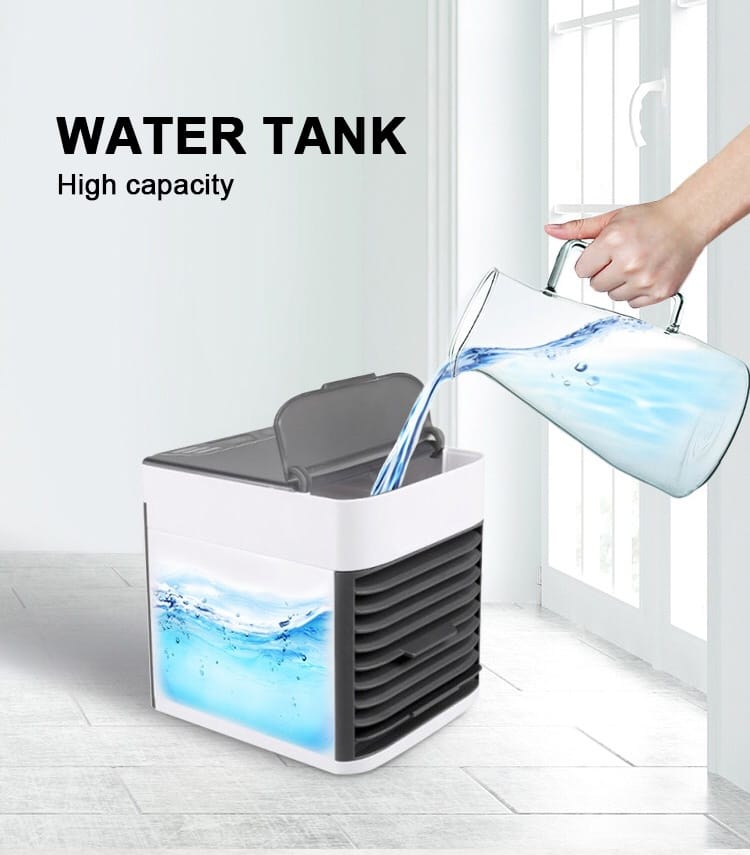 Mini air conditioning cooling fan multifunction usb new household portable air conditioner humidifier strong wind | Portable Fan | portable air cooler (Usb Operated) (Random Color)