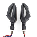 2 pcs motorcycle led turn signal indicator wirh parking drl light for all bikes 70cc and cg125 bikes | famcy indicator