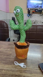 Dancing Cactus Talking Toy Tree Cactus Plush  toy for children, kids or toddlers with box