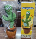 Dancing Cactus Talking Toy Tree Cactus Plush  toy With box