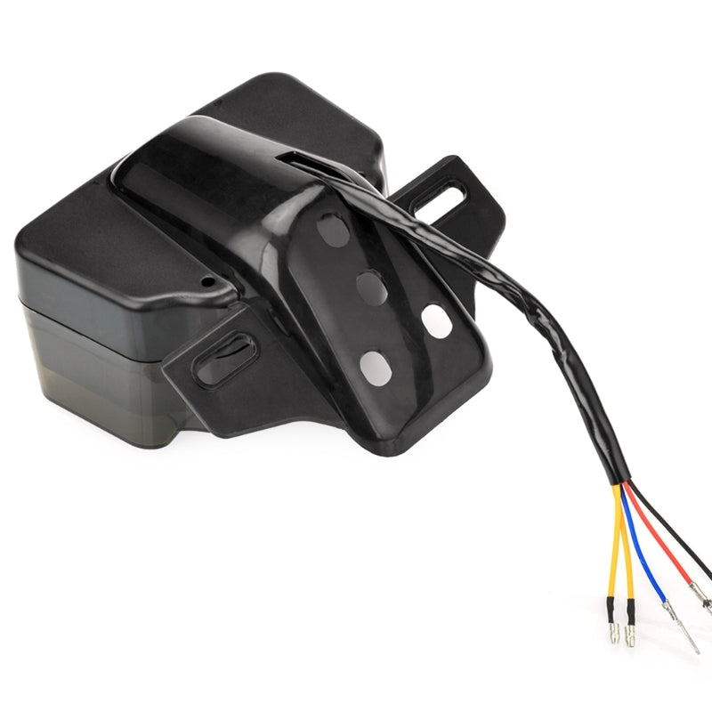 Motorcycles Bike Fancy Tail Light 70cc And 125cc LED Fancy Tail Light Stop Turn Signal with Scanning Dynamic Animation Breathing DRL