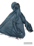 Cashmere plean scarf