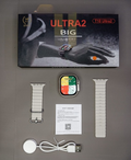Ultra 2 Smart Watch |  T10 Ultra 2 Watch Big Screen 2.20 infinite Display Bluetooth Call Game Heart Rate Sleep Monitoring Smart Watch (Random Color)