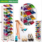Amazing Shoe Rack Organizer | 10 Layer