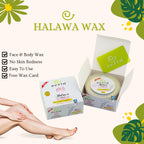 ECRINCOSMETICS  Ecrin Organic Halawa Wax - 100% Lemon & Sugar Base 225g