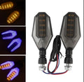4Pcs Motorbike Universal LED Indicator With  DRL And Yellow Parking Light For all bikes (Random Color)