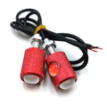 2pcs Mini Fancy Motor Bike Indicator, Also use for Number Plate screw | Tik Tok LED Indicator  Pieces) | Fancy Bulb | Fancy Indicator For Bike