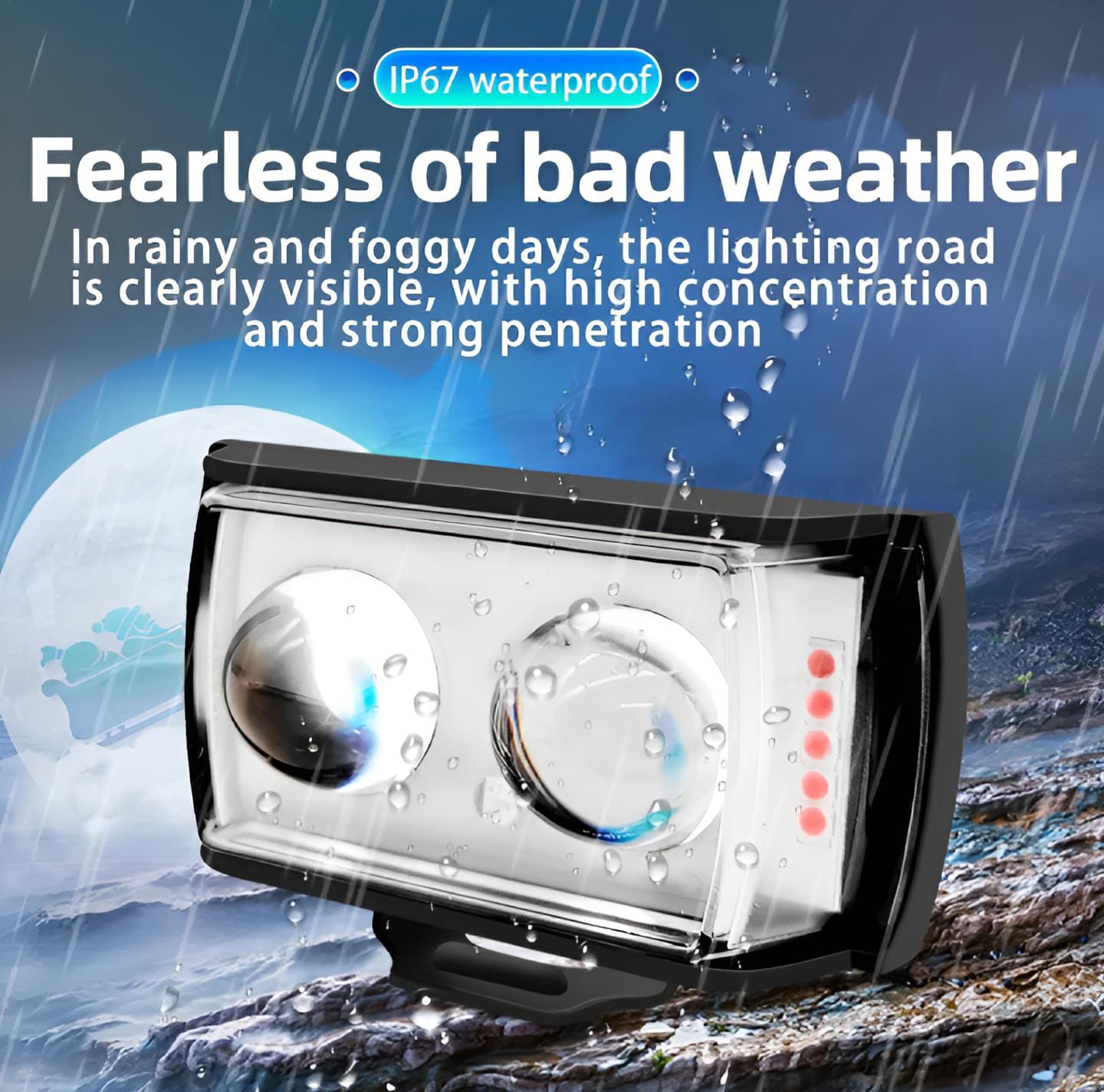 LED Work Light Driving Fog Light Red Blue Auxiliary Hi/Lo beam White Amber Spotlight Universal for ATV SUV for all bikes/car/trucks/jeep