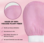 Hammer Moroccan Exfoliating Gloves  - Dead Skin Remover - Exfoliating Bath Washcloth Scrub Mitt for Body - Exfoliating Massage Mitt Back Scrubber Glove - Each