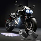 Bluetooth control angel wing light multicolor for all bikes and car uneversa
