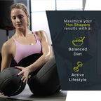 Hot Shaper Slimming Belt 12 Inch for Men & Women – Waist Trimmer Body Shaper with Sweat Enhancing Compression