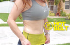 Hot Shaper Slimming Belt 12 Inch for Men & Women – Waist Trimmer Body Shaper with Sweat Enhancing Compression