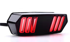 Universal Motorbike Back Light With Indicator DRL Audi Style