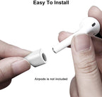 (Combo deal  1 Black x 1 White ) Anti Lost Silicone Earphone Rope Holder Cable For AirPods Strap Wireless Bluetooth Headphone Neck Strap Cord String 55CM