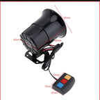 Horn siren 12 watt 3 different loud sounds for car and motorcycle