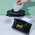 Disposable Shoe Cleaning Wipes | Quick Shine Clean Wet Wipes (80 wipes in 1 packet)