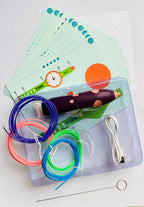 3D Pen for 3D Printing Drawing Pen USB 3D pen plus with safe filament Creative Learning for Children Kids as Toys DIY Arts &amp; Crafts Boy Girls Perfect Gift