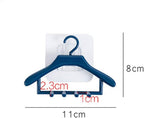 1pcs Toothbrush Holders Wall Mounted Hangers Style Toothbrush Holder Tooth Brush Razor Organizers Holder Bathroom Accessories(random color )