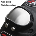 Motorcycle Elbow Pads for Men Stainless Steel Off-road Locomotive Protective Gear Anti-fall Riding Equipment (4 pcs)