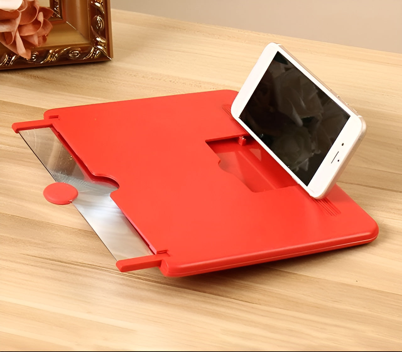 F3 Mobile Screen Magnifier | Magnify the mobile Screen for large display - 8 inch (Random color )