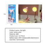 Mini LED Clamp Lamp – Portable USB-Powered Desk Light with Adjustable Flexible Neck, Strong Clamp Base, Eye-Friendly Flicker-Free Lighting for Home, Office, Bedside &amp; Travel ( Random Color)