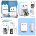Mini Portable Pocket Thermal Printer – Wireless Receipt & Photo Printer (Random Color)