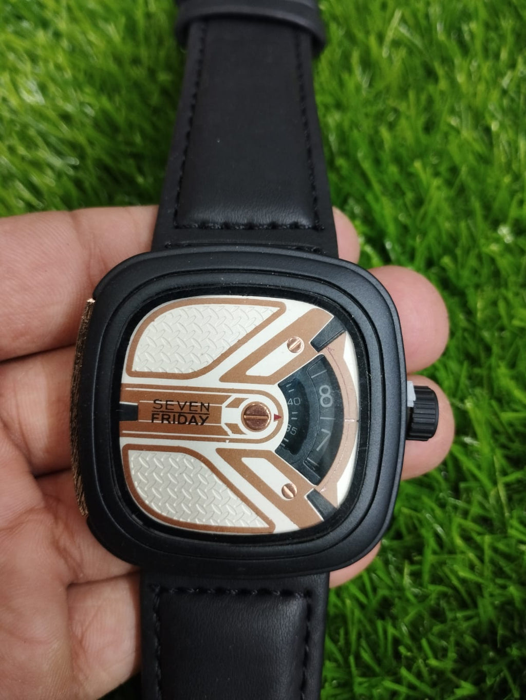 SEVEN FRIDAY Wrist Watch for Men - Without Box (Random Colors &amp; Designs)
