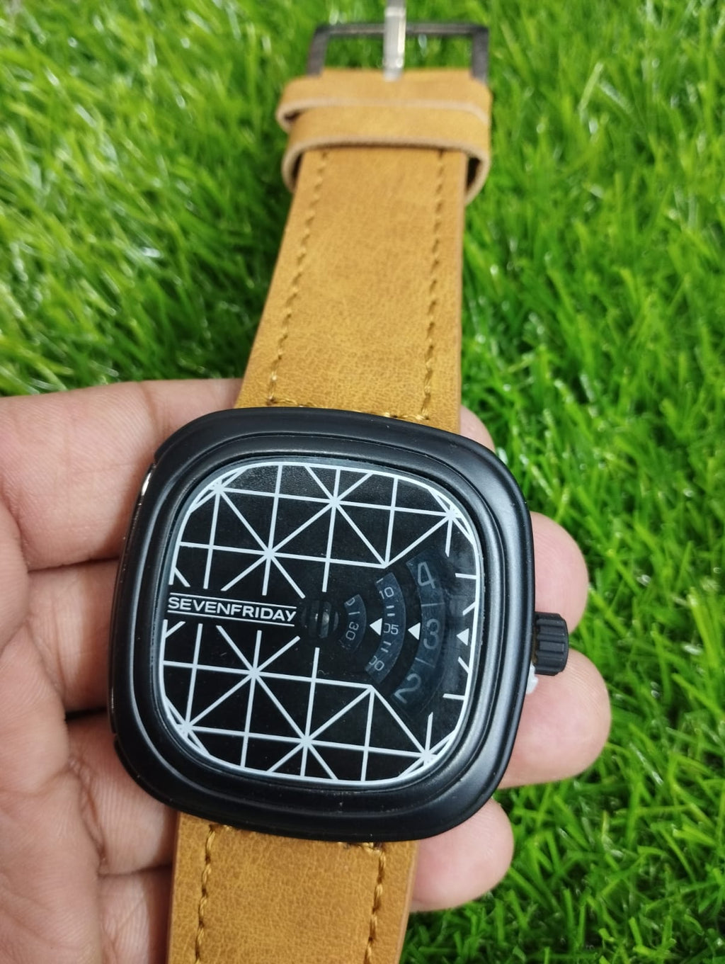 SEVEN FRIDAY Wrist Watch for Men - Without Box (Random Colors &amp; Designs)