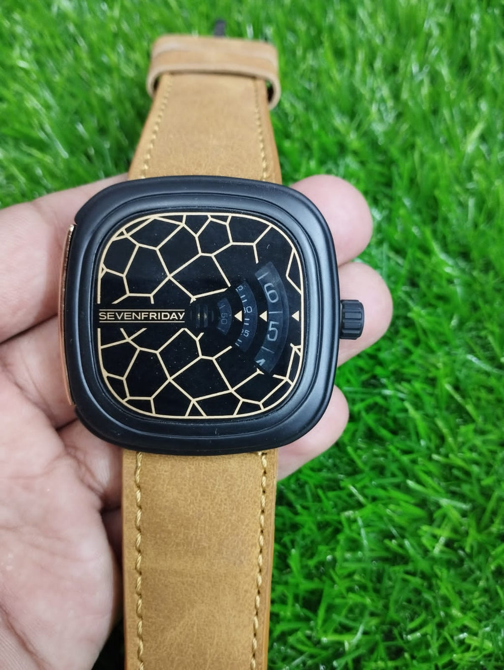 SEVEN FRIDAY Wrist Watch for Men - Without Box (Random Colors &amp; Designs)