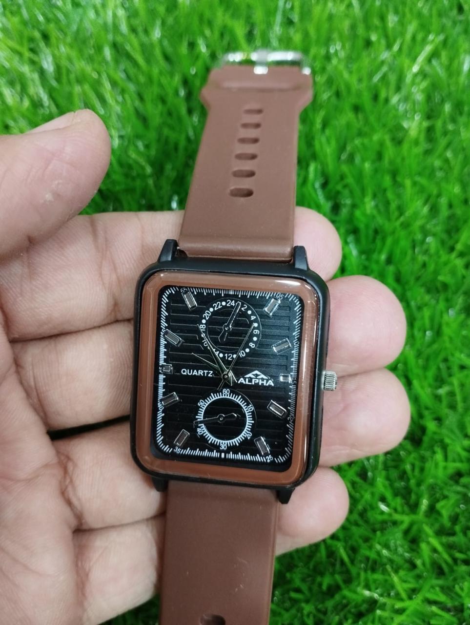 ALPHA Wrist Watch for Men - Without Box