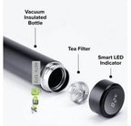 Temperature Display Indicator Insulated Stainless Steel Hot &amp; Cold Flask Bottle (Random Color) (500 ML )