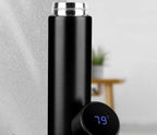 Temperature Display Indicator Insulated Stainless Steel Hot &amp; Cold Flask Bottle (Random Color) (500 ML )
