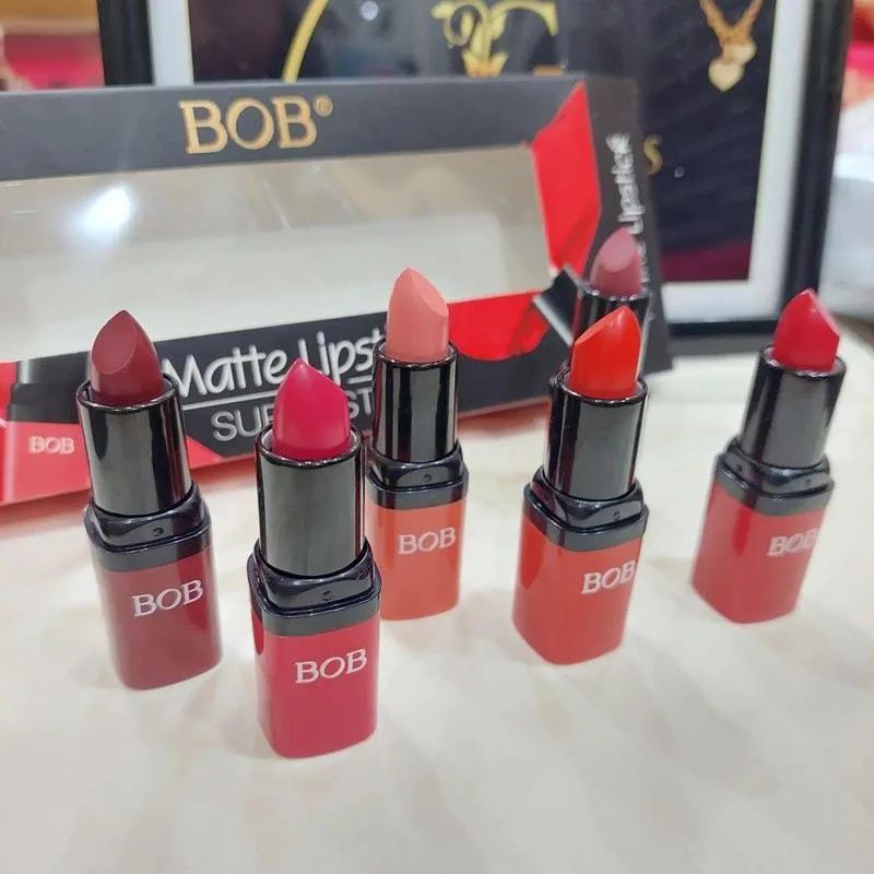 6 Pcs Bob Matte Lipstick Super Stay Set