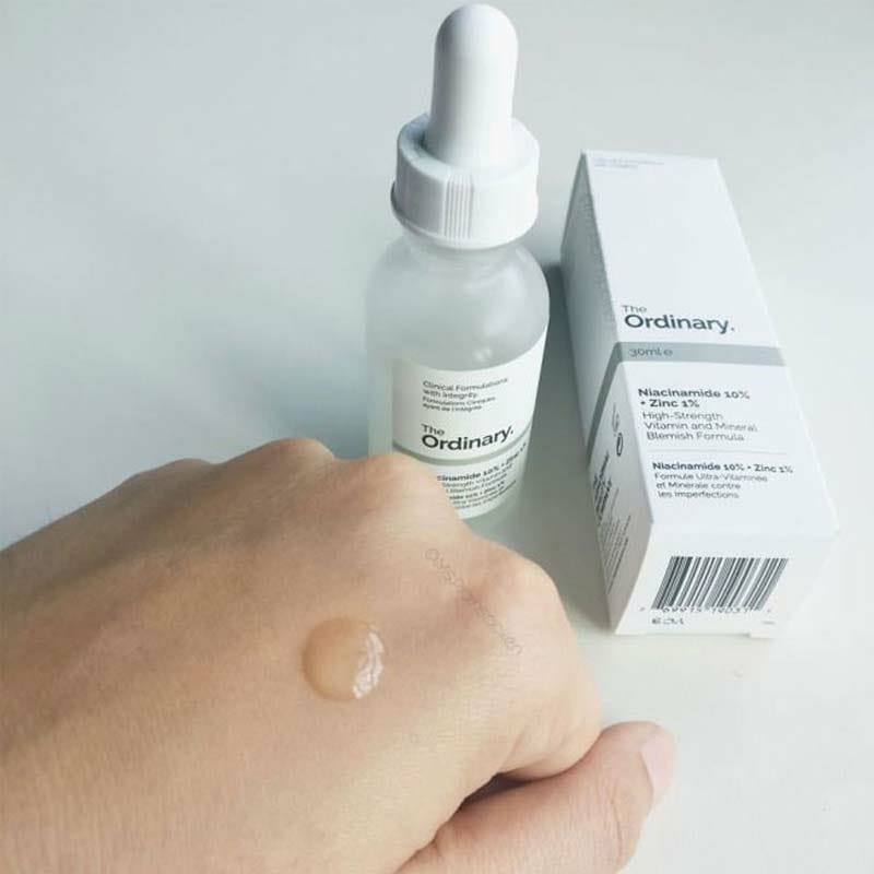 The Ordinary Niacinamide 10% + Zinc 1 % (30ML ) - with barcode &amp; Batch Code