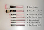 (8 in 1 ) Makeup Brush Set &amp; Blender Deal