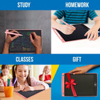( 8.5 / 10inch ) - LCD Writing Drawing Tablet | Kids Learning Table - Multi color  (Random color)