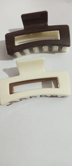 (Pack of 2) non breakable 2 sided plastic hair catcher