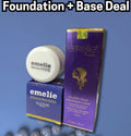 Pack of 2 Emelie High Coverage Liquid Foundation &amp; Base Deal