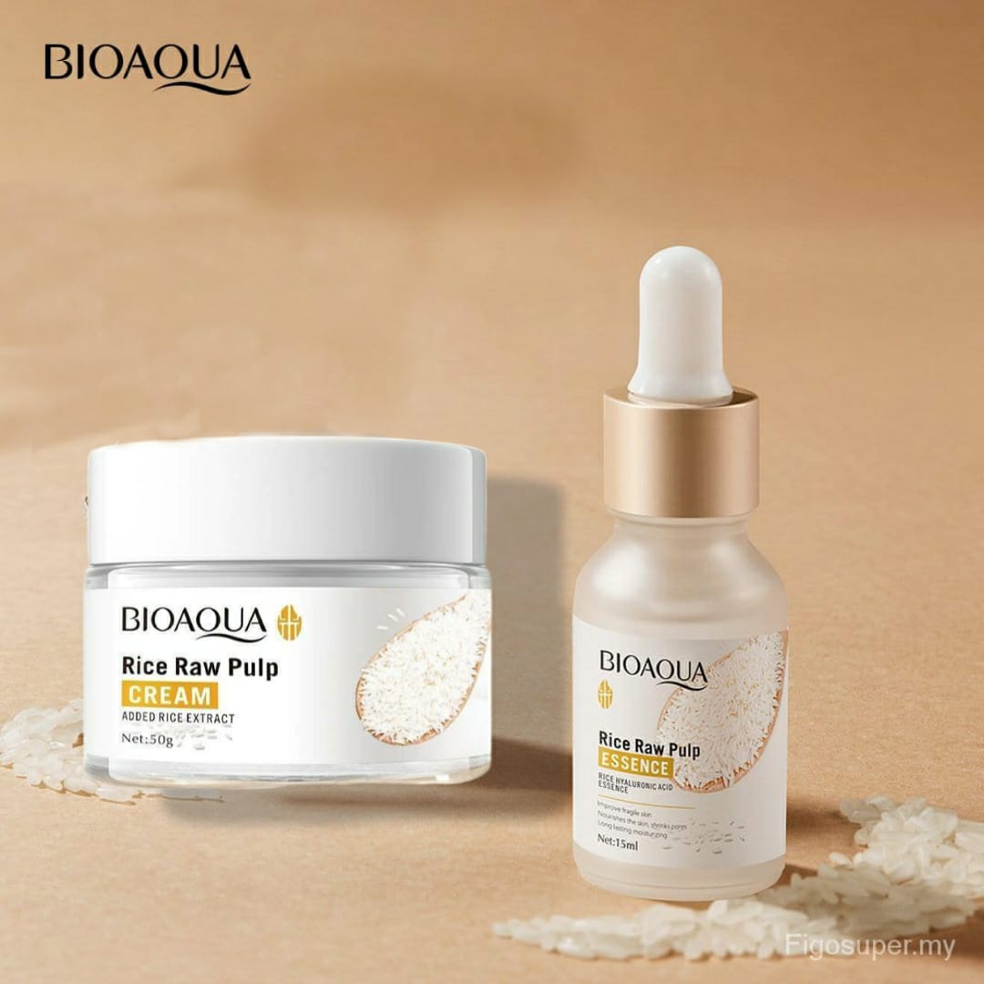 BioAqua Rice Whitening Cream &amp; Serum Deal