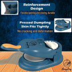 2 in 1 Dumpling Wrapper Tool Food Grade Manual Dumpling Maker Mold - Without Box (Random color)