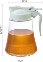 Honey Dispenser No Drip - Easy Squeeze Syrup Dispenser Bottle for Efficient Serving,  Honey Squeeze Jar for Kitchen &amp; Coffee Bar, Mess-Free Solution(250ml)