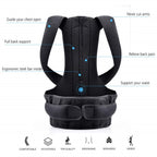 Posture Corrector Back Support Brace With Breathable Material And Fully Adjustable Velcro Straps