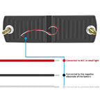 1 pc  LED Motorcycle Light Moto Rear Lights 40 LED Dual Color Light Guide Flow Direction Turning Brake Tail Lamp