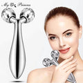 3D Face Massager Roller – 360° Rotation Handheld Y-Shape Plastic Tool for Face Lifting, Anti-Wrinkle, Skin Firming, and Full Body Relaxation | NM-091 ( Random Color )