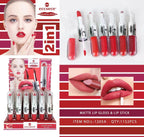 eccsece 2 in 1 Lipstick + Lipgloss