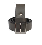 Men Buffalo leather belt grey color | Waist Belt for boys &amp; Mens (Grey)