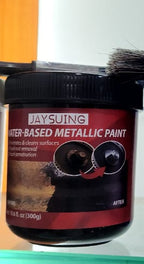Rust paint Metallic Paint  Anti Rust Protection Coating for removing rust from metal (with brush )Steel Box - 300gm