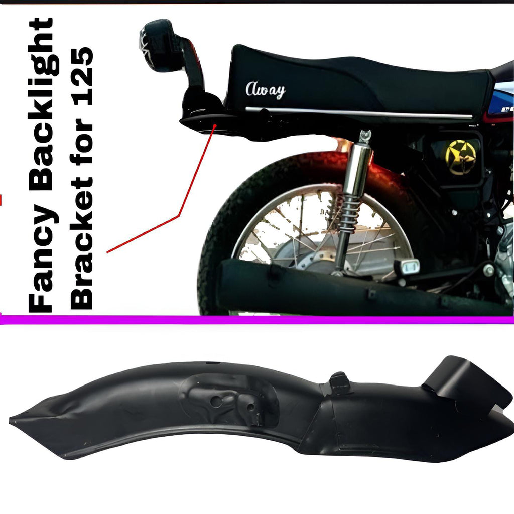 125 Motorcycle fancy Mudguard rear high quality rear back light bracket for cafe racer bikes