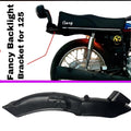 125 Motorcycle fancy Mudguard rear high quality rear back light bracket for cafe racer bikes
