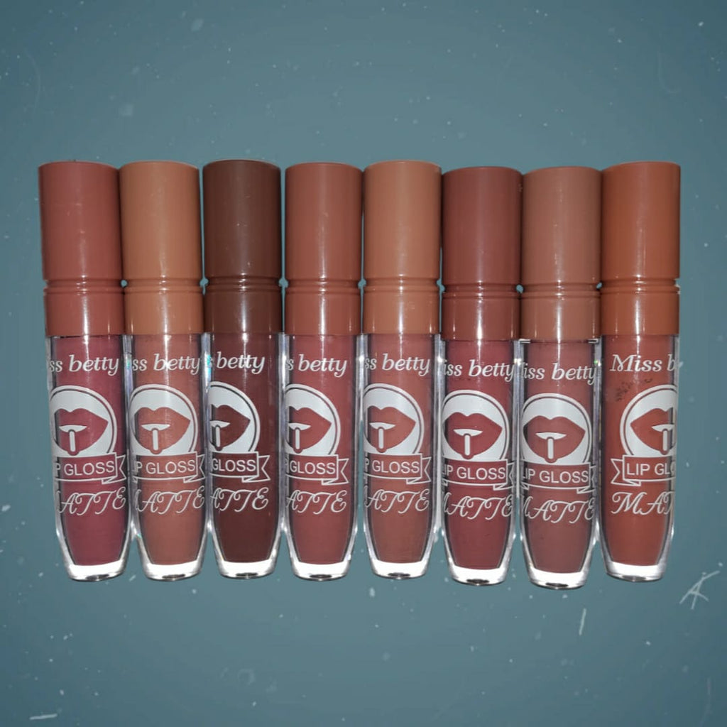 Pack of 4 High Pigment Matte Lipgloss,